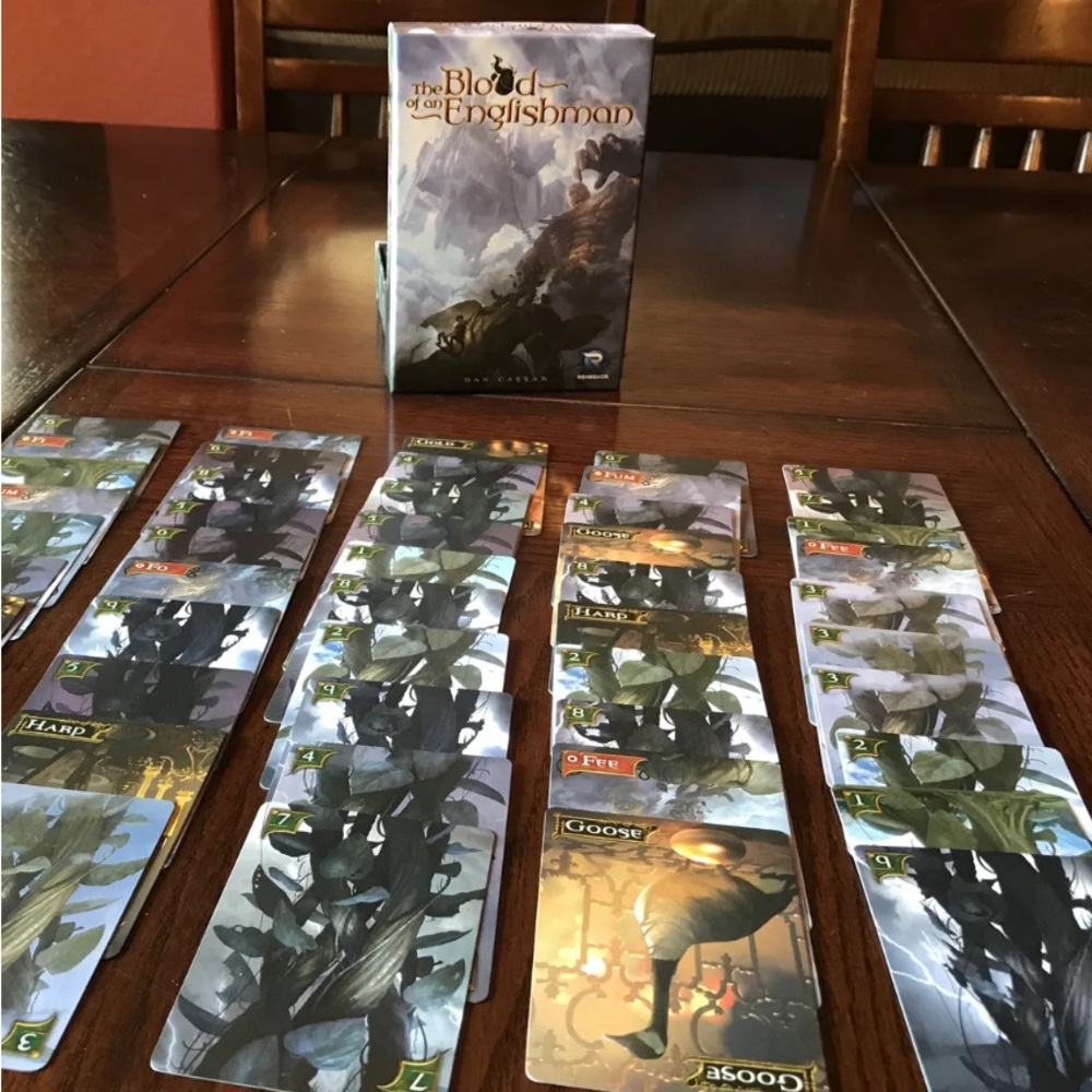 Renegade The Blood of an Englishman Board Game - 2 player game - like new